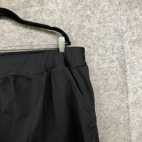 Lands' End Swim Shorts Womens 26W Black Lined Modest - Picture 3 of 8